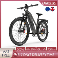 Lankeleisi RX600 Pro Electric Bicycle 250W Motor 150KM Range Hydraulic Brake 29x2.3 Tire Shimano 7 Speed 48V20Ah Battery E-Bike