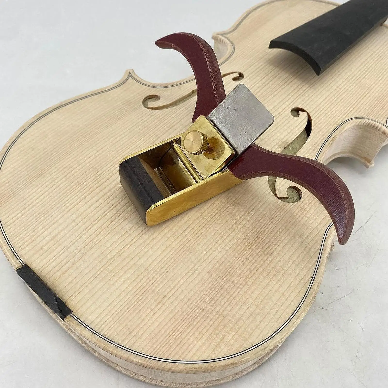 

Woodworking Plane Carbon Steel Blade with Handle Manual Compact Brass Carpenter Tool for Trimming Professional Mini Wood Planer