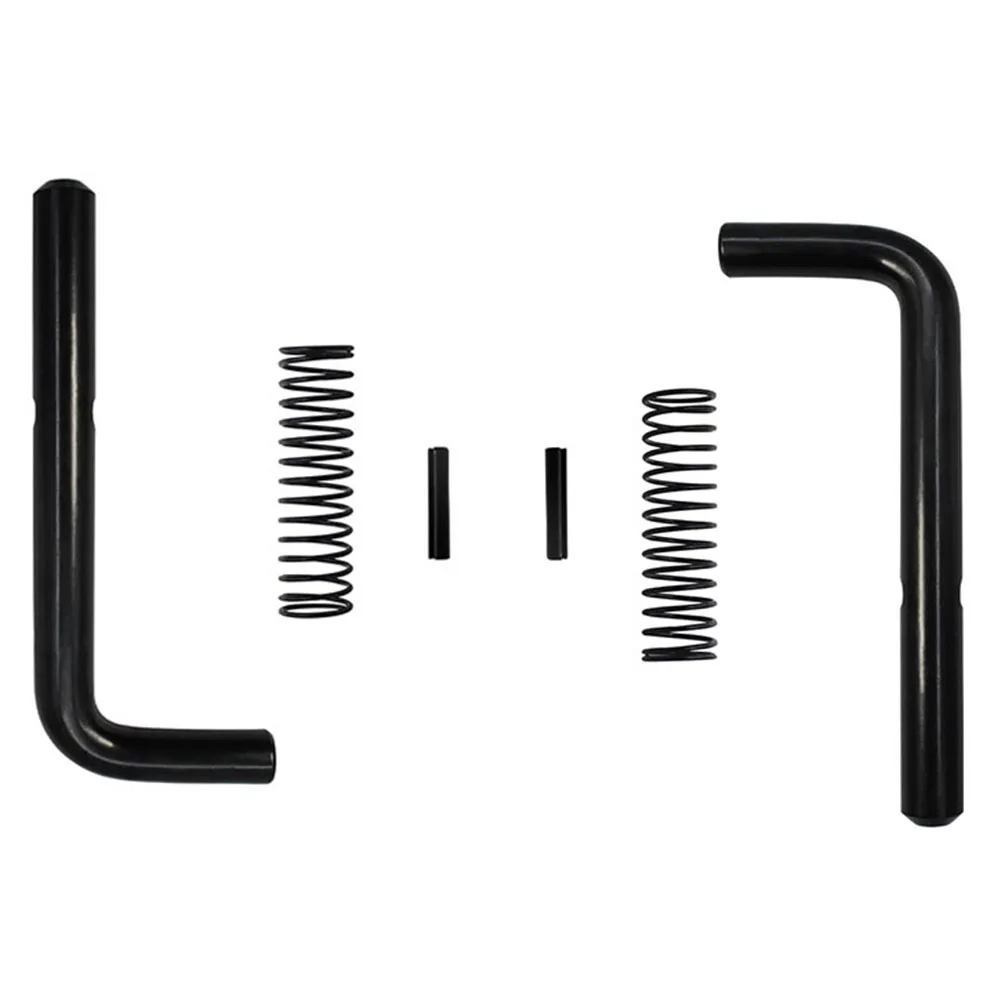 For Trailer Gate Spring Latch Repair Kit for 819T Iron Material with Black Oxide Film Compatible with Various For Trailer Models