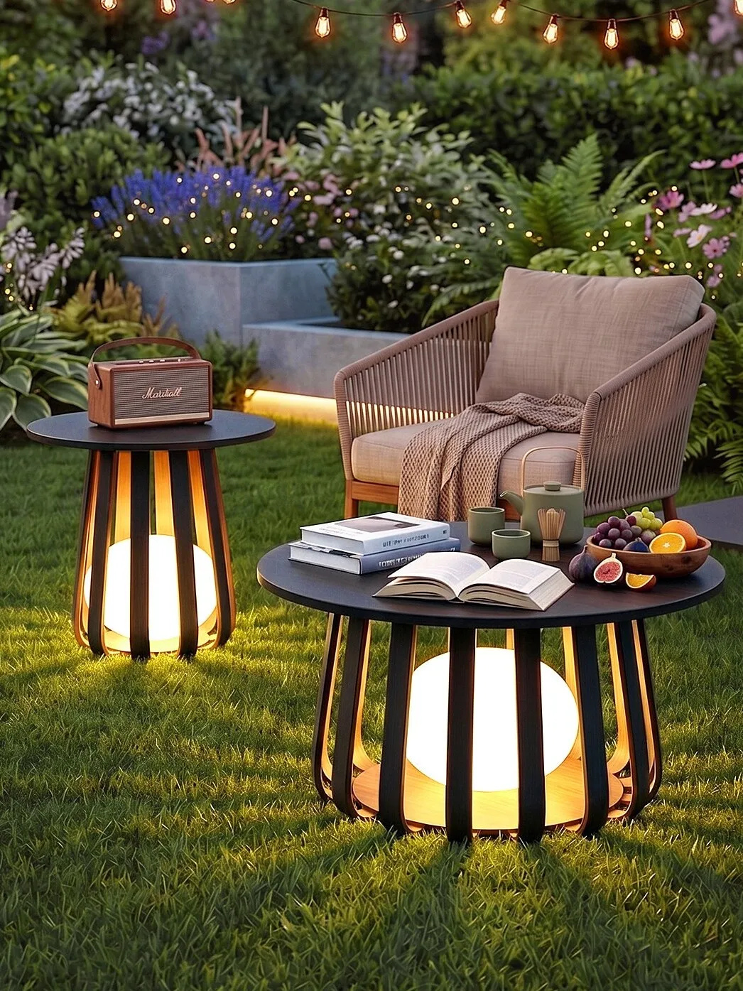 

Outdoor solar waterproof lighting 2026 new table light garden villa courtyard