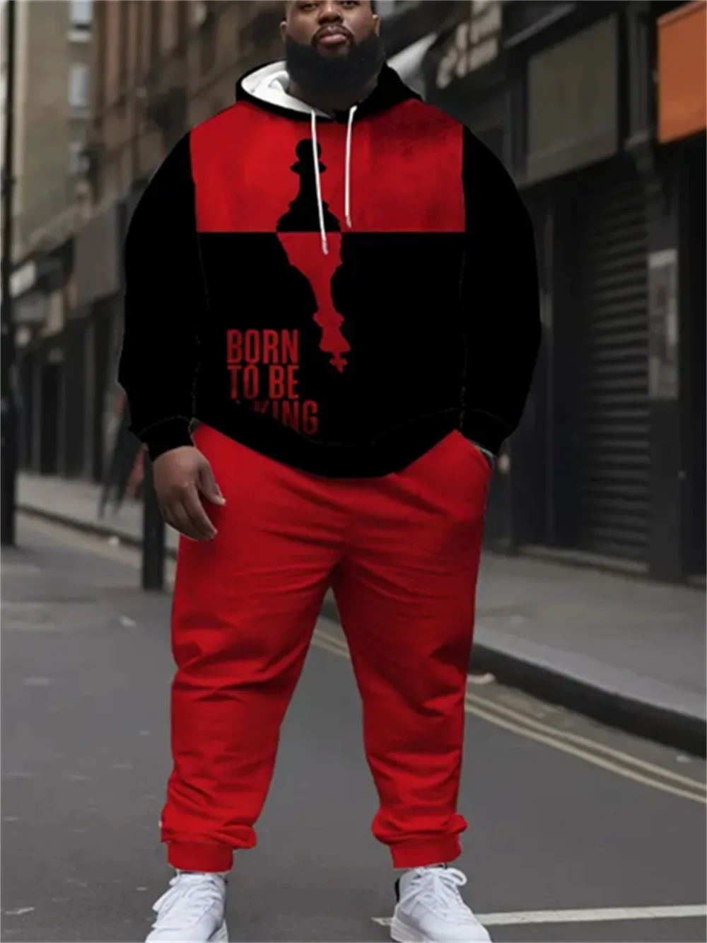 

Мужские пики K с рисунком льва, толстовка, брюки, наряды, толстовка с капюшоном и 3D принтом, комплекты спортивных штанов, осенне-зимняя мужская одежда большого размера