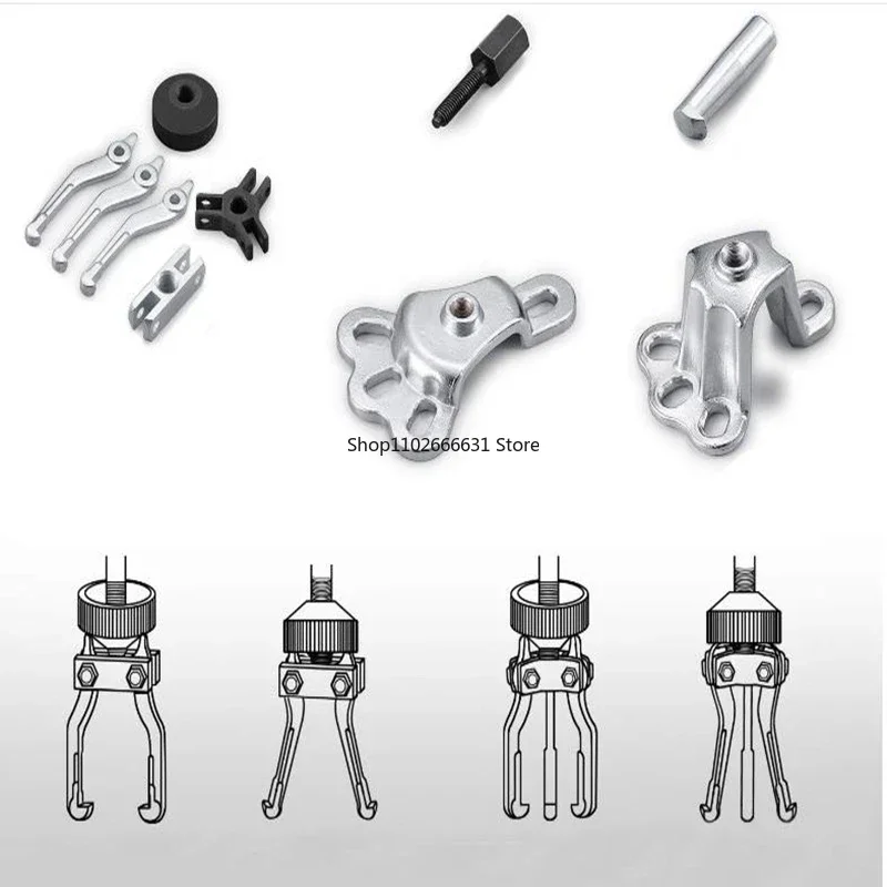 10 Way Universal Slide Hammer Set Bearing Puller Internal Extractor Set Slide Hammer