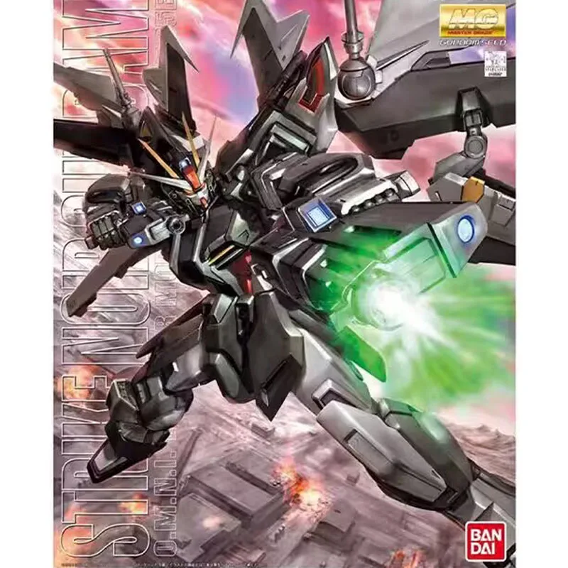 

Bandai 1/100 MG Strike Noir Dark Attack Gundam Аниме Персонажи Мобильная кукла Сборный набор