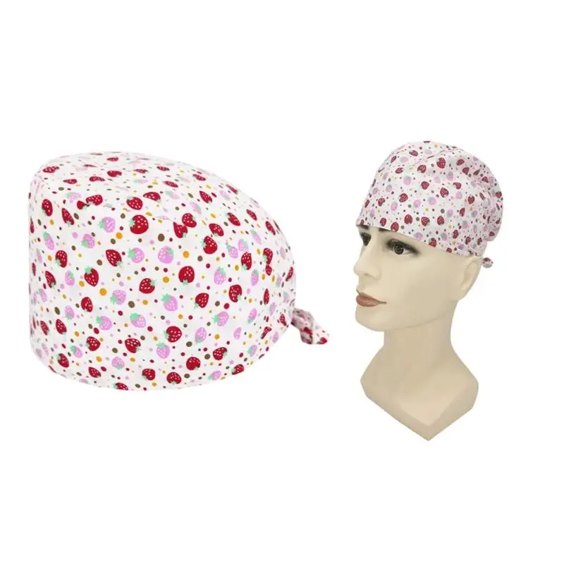 

39BD Cotton Surgical Hat for Nurses Durable Washable Soft Fabric Medicinal