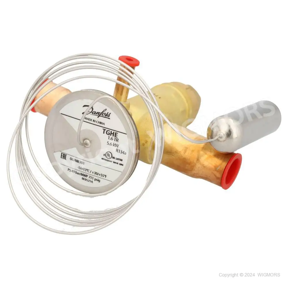 Danfoss Hot Gas Bypass Regulator, TGHE, 067N8301
