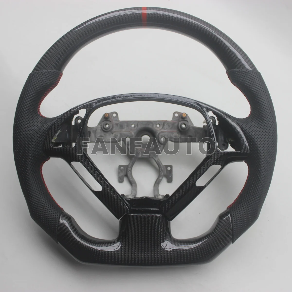 

Сменный руль из настоящего карбона с кожаной отделкой для Infiniti G37 G35 G25 EX25 EX35 2007-2013