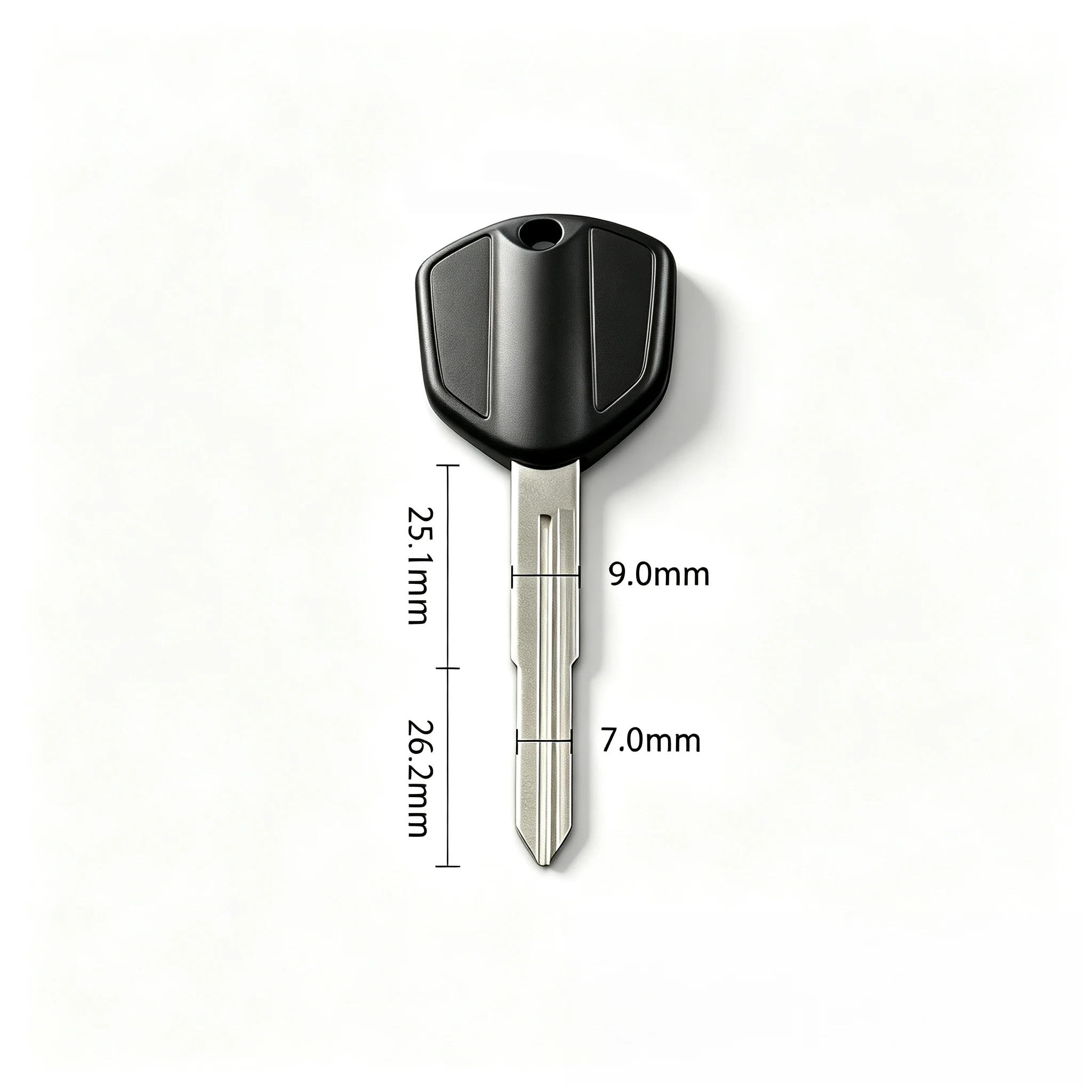 New Detachable Chip Motorcycle Replacement Key For Honda Hornet 250 600 900 919 VFR800 CB400 Shadow 400 750 VT400 Motorbike