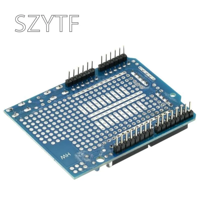 Smart Electronics UNO Proto Shield Prototype Expansion Board With SYB-170 Mini Breadboard Based For Arduino UNO ProtoShield DIY