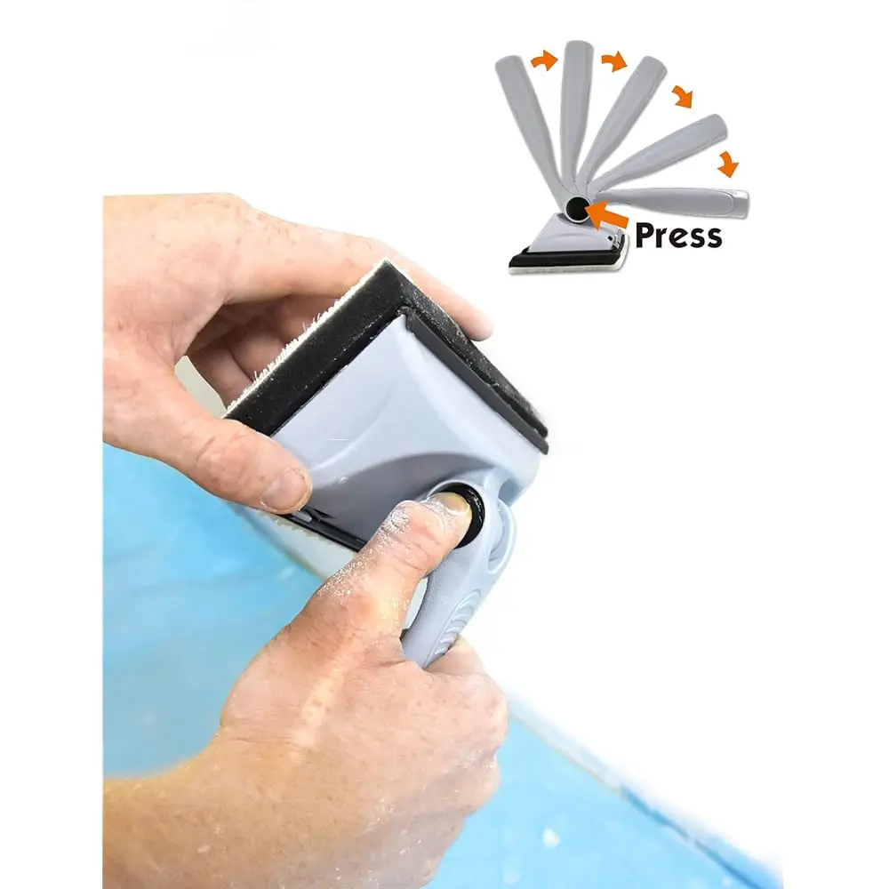 Paint Pad Set - Paint Pads For Decorating Walls And Ceilings, No Spatter Smooth Surface