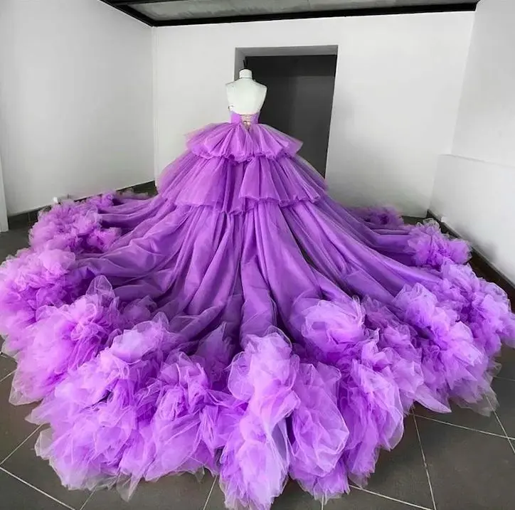 Die Schulter Ballkleid Saga Quince anera Kleid Perlen Geburtstag Roben de Mariee Applikationen Abschluss zurück ve