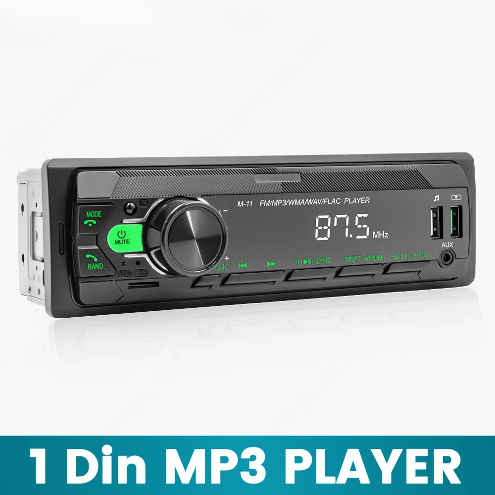 

Автомобильный радиоприемник 1 DIN, стерео MP3-плеер, один Bluetooth, AUX in, приборная панель, FM, цифровой медиа-приемник, Android, беспроводное TF-устройство