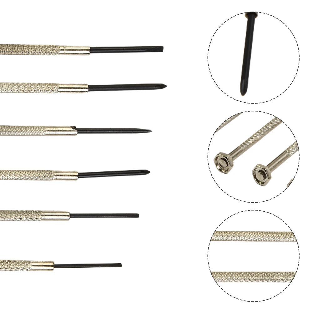 

Screwdriver Multi Functional 6 Piece Precision Screwdriver Set for Watch Repair Jewelry Making and Electronics Work
