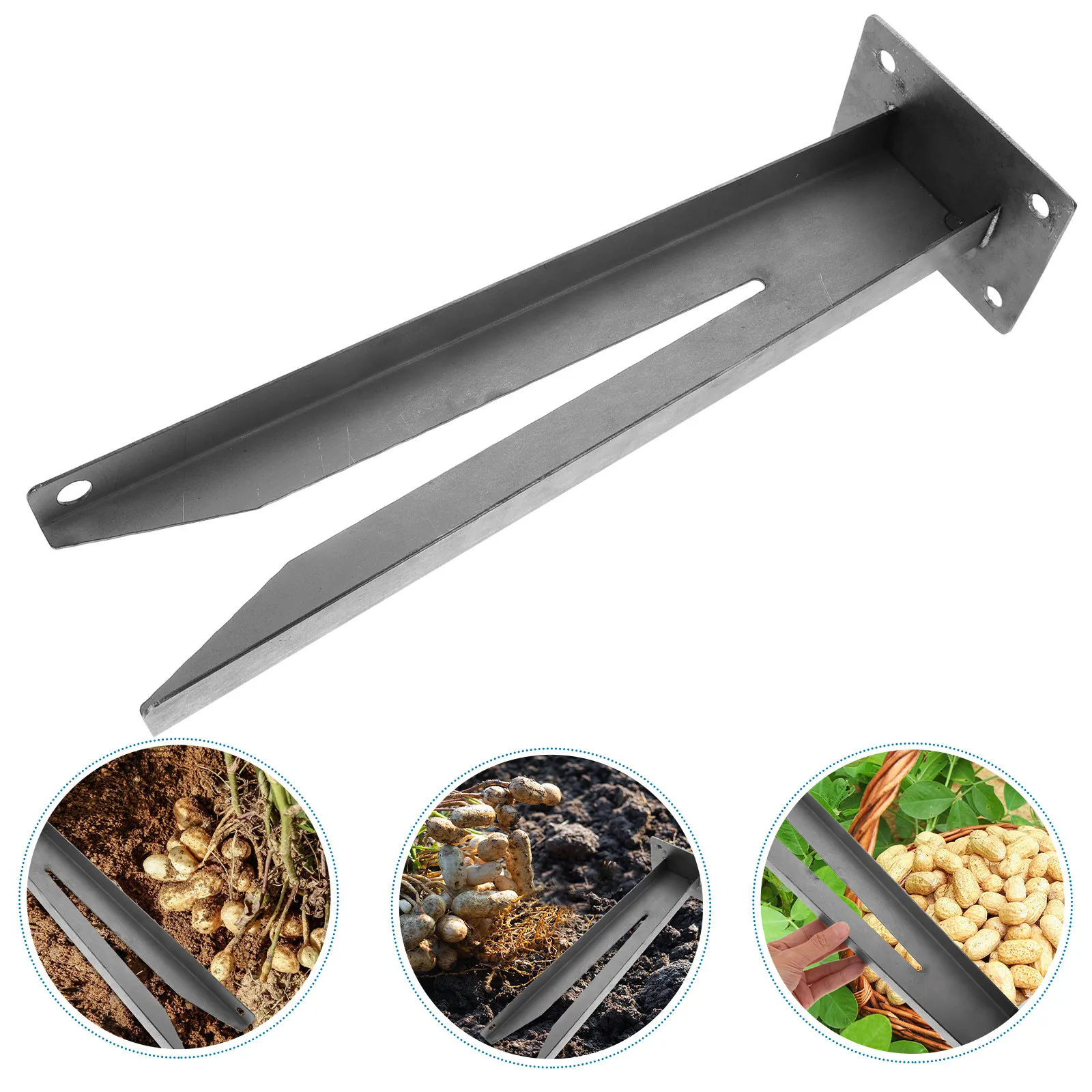 Peanut Picker Farm Accessory Crop Tool Metal Manual Remover Picking Durable Harvesting Efficient Separator Agricultural