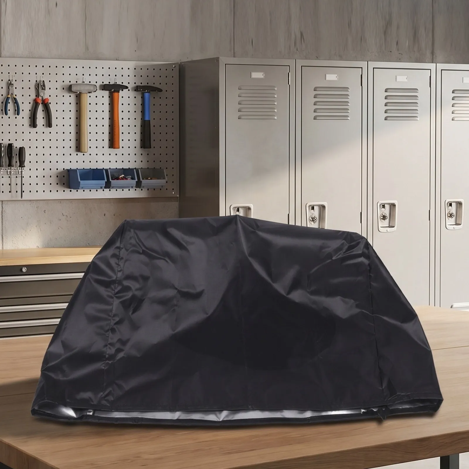 Outboard Motor Cover Heavy Duty Waterproof Fade Resistant Outdoor Docking Rainproof Storage Fit Motor 15-30Hp 22x16inch Marine