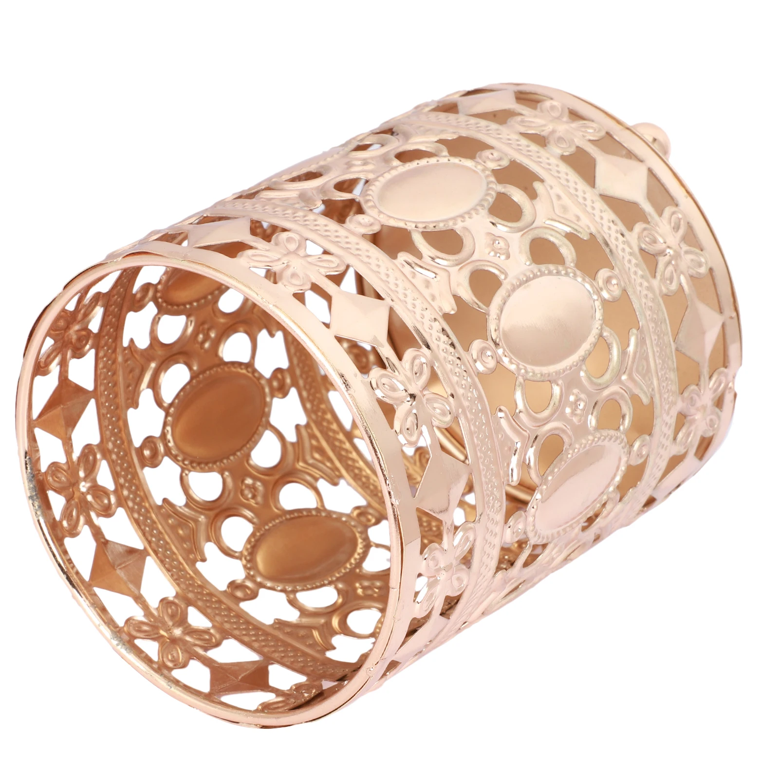 

1pc Metal Hollow Pattern Storage Bucket Brush Pen Holder Stand Home Office Decorative Stationery Holder Organiser