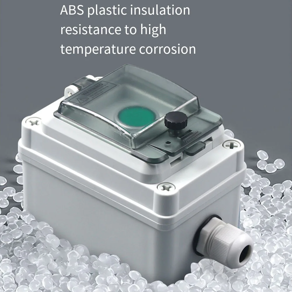 ABS Enclosure IP66 Switch High IP Protection Rating Mechanical Life Over 1 Million Cycles Rust Resistant Material