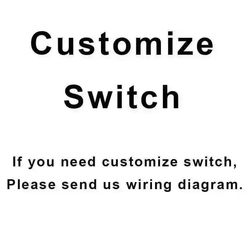 Personalize o interruptor giratório elétrico