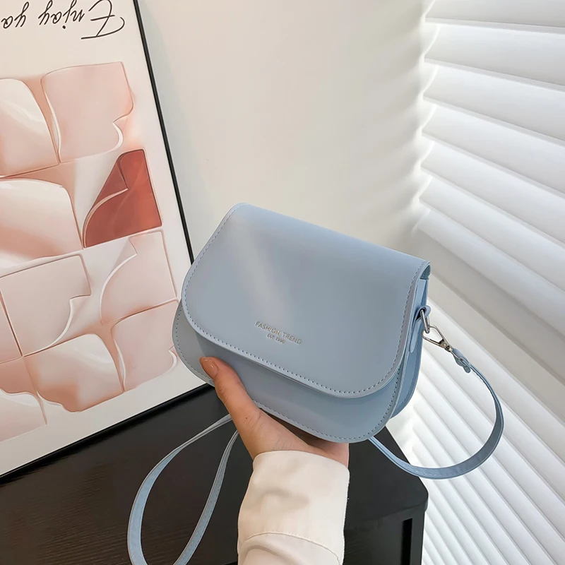 Vintage Sattel Umhängetasche PU Leder Damen Luxus Design Kleine Handtasche und Geldbörse Damen Reise Schulter Messenger Bag Geldbörse – Detail 7