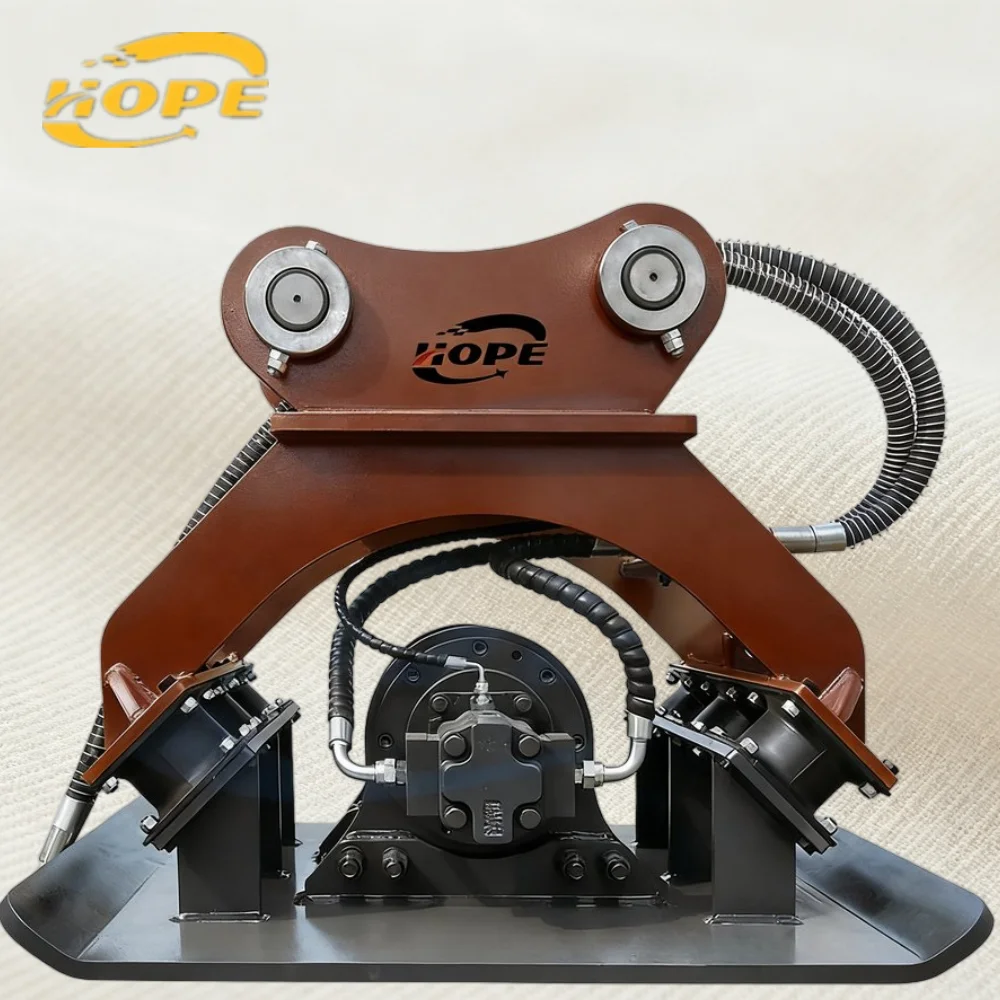 Excavator Compactor Versatile Attachment for Sand, Gravel, and Soil Compaction view 3