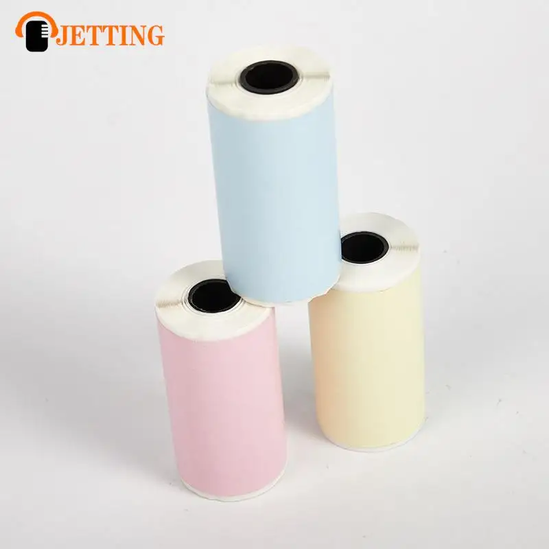 

3pcs Mini Photo Printer Printable Sticker Paper Roll Self-Adhesive Thermal Paper 5.6*3.0*3.0cm For PeriPage Thermal Printer