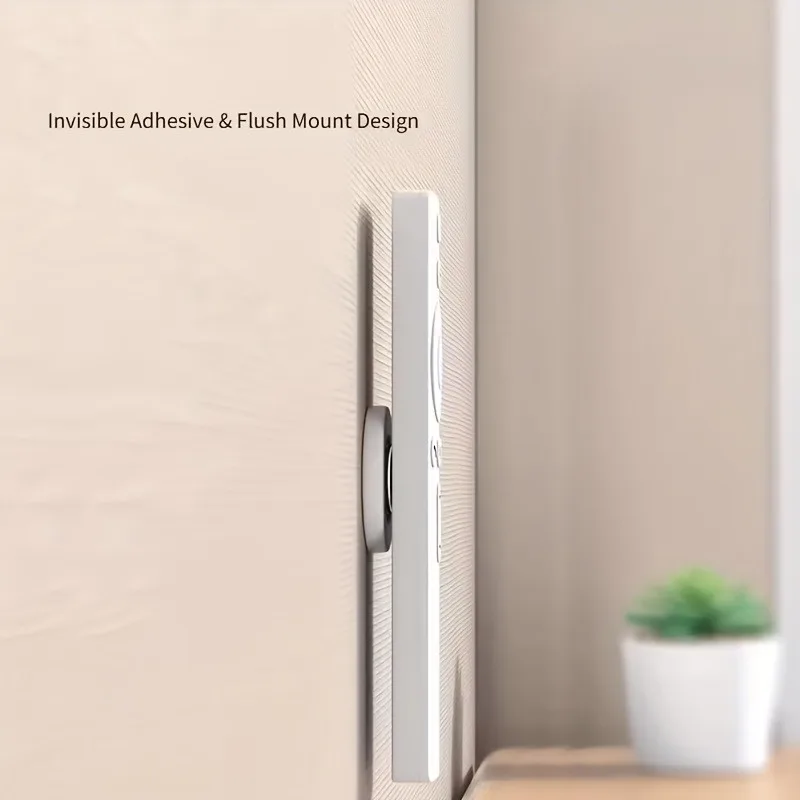 Magnetic remote control bracket, no-punch adhesive wall mount, suitable for temperature controller and switch, home automation