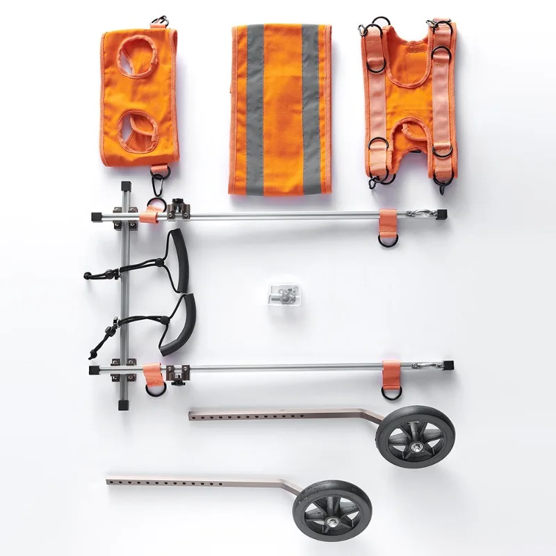 Large dog disability vehicle assisted walking fracture rehabilitation recovery training vehicle pet hind limb training