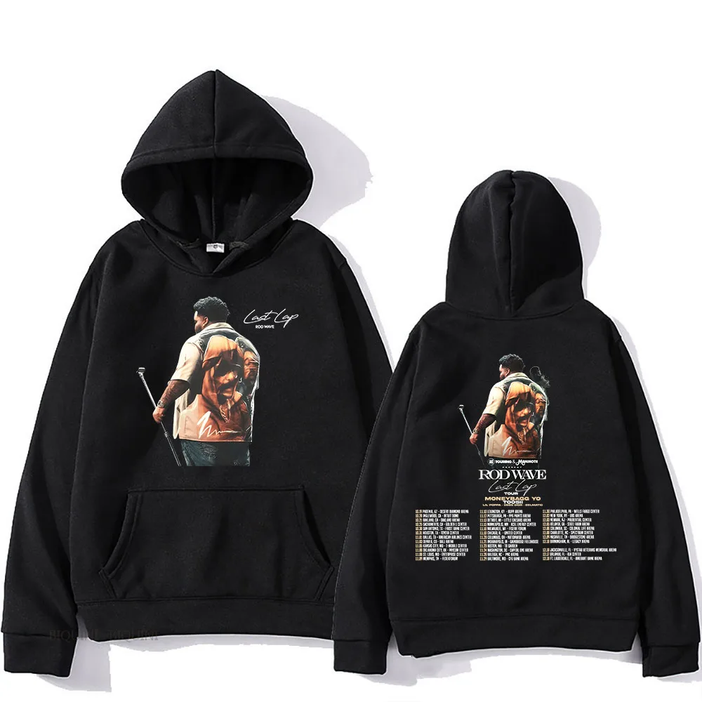 

Rod Wave Last Lap Tour 2024 Hoodies Men Women Clothes Hip Hop Streetwear Unisex Winter Warm Pullovers Singer Graphic Print Hoody