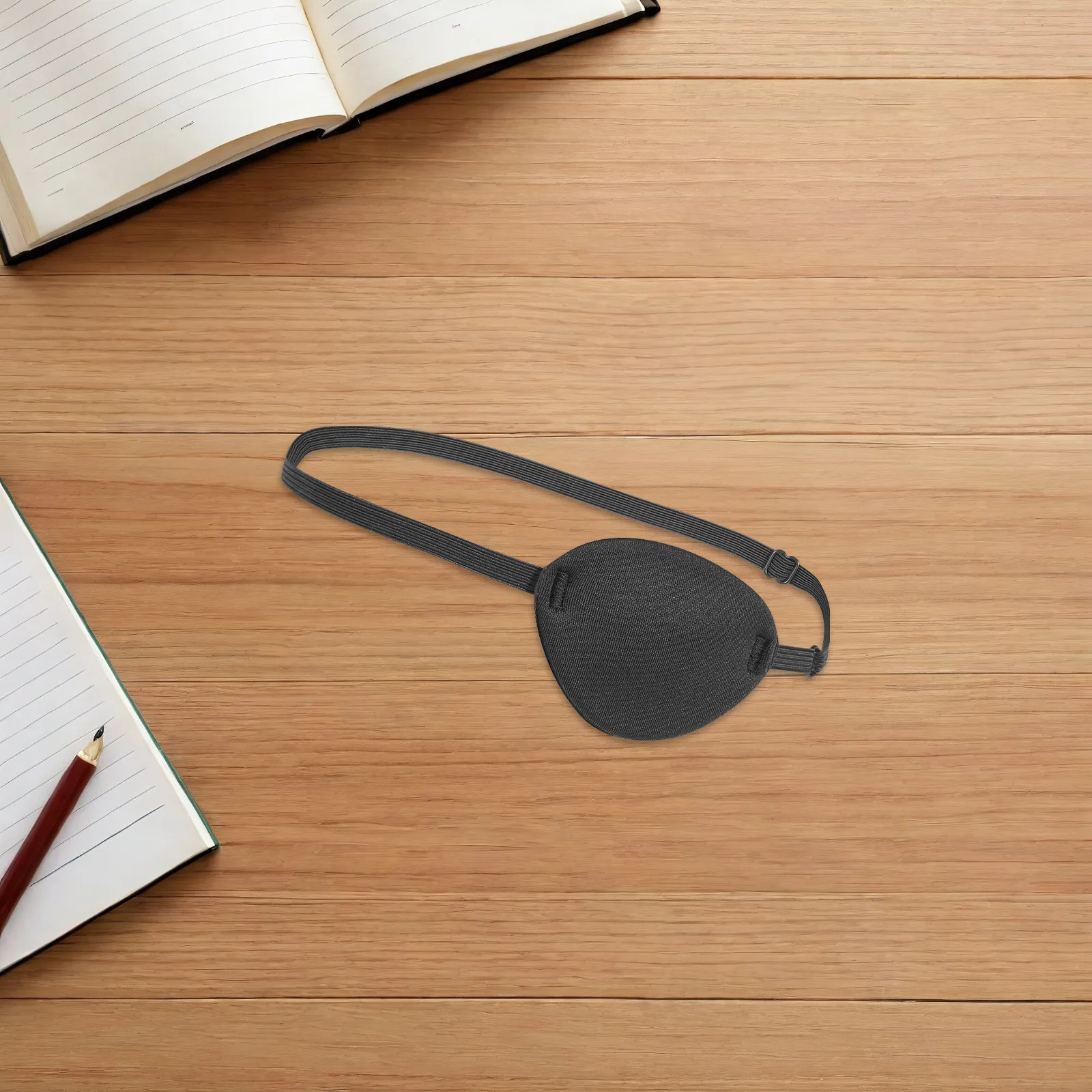 

Набор из 4 черных тканевых пиратских повязок на глаз для Хэллоуина, фестивалей, вечеринок и косплея. В комплекте.