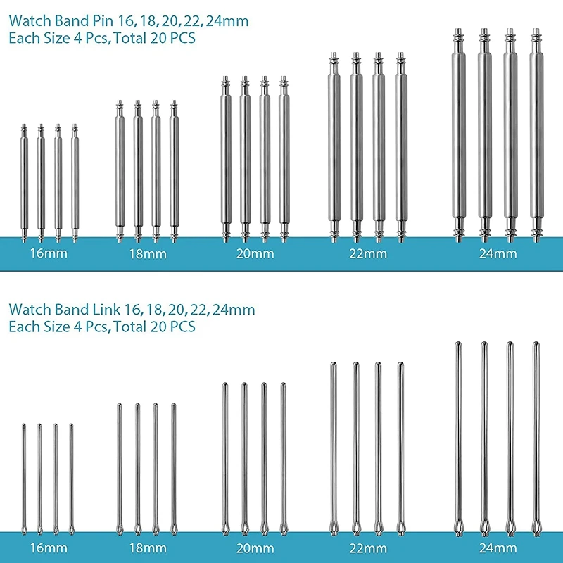 Watch Tool Kit Repair Replacement Tools, Watch Bands Link Remover Spring Bar Tool Kits