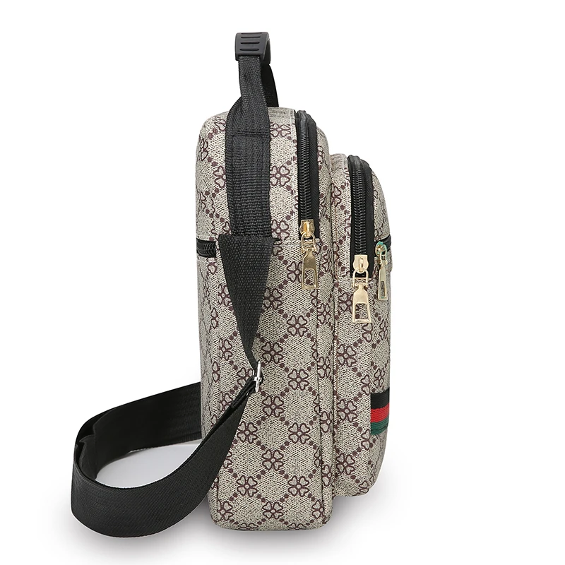 Crossbody Bag Men New Trendy Multi Layer Versatile Shoulder Handbag Casual Business Sling Messenger Bag for Daily Use and Travel image 5