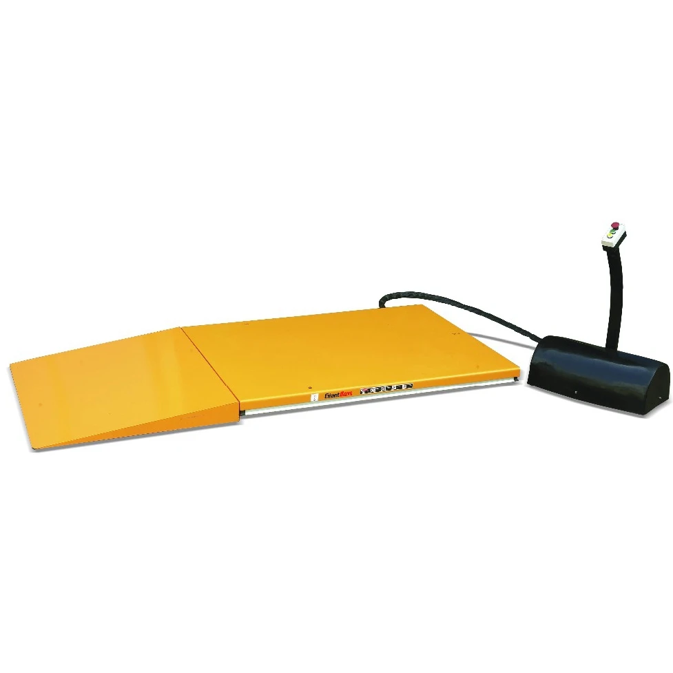 Hot Sale High-Quality Electric Hydraulic Low Profile Lift Table, 2 Ton Stationary Scissor Lift Table