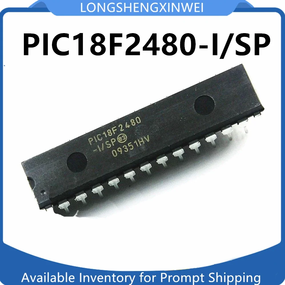 1PCS New PIC18F2480-I/SP PIC18F2480 SPDIP-28 Original Microcontroller