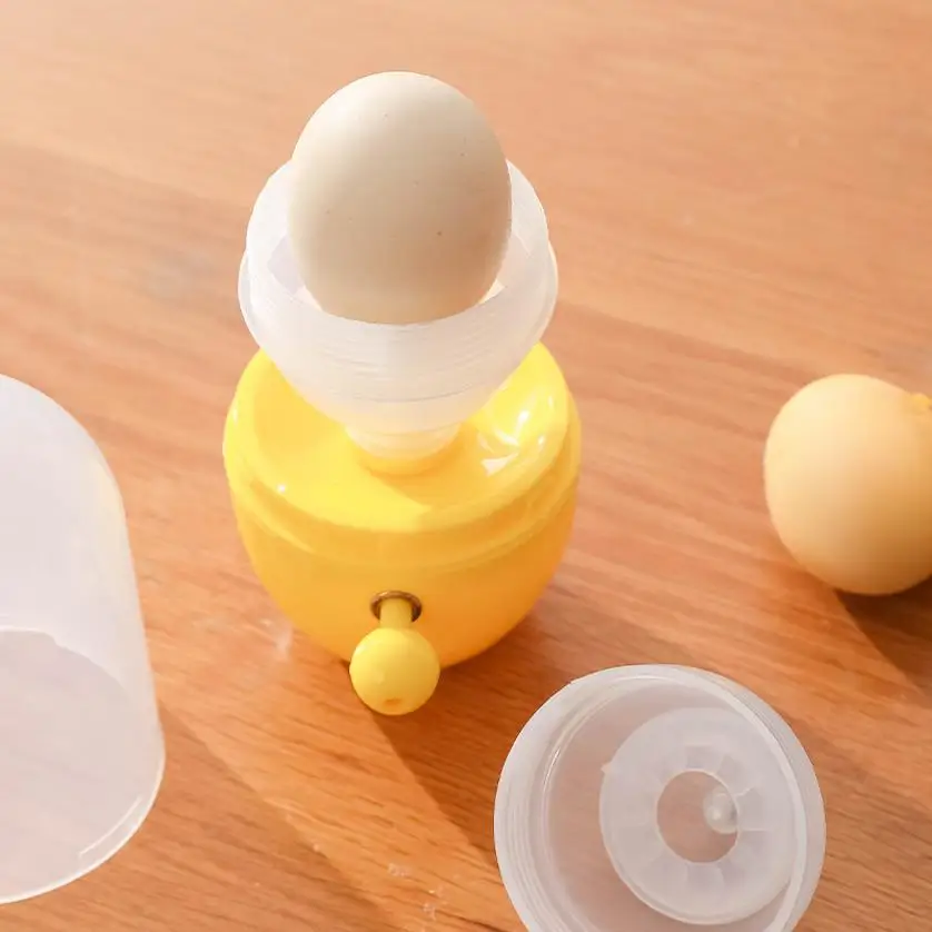 1 Pcs Egg Yolk Shaker Egg Puller Scrambler Gadget Manual Mixing Eggs Spin Maker Household Egg Tool Kitchen Accessories