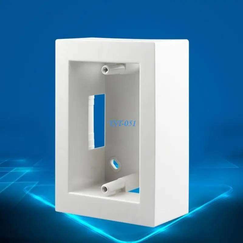 E15A Lightweight Electrical Connector Box Plastic Enclosure US-style Junction Box Lightweight used for Home Renovations