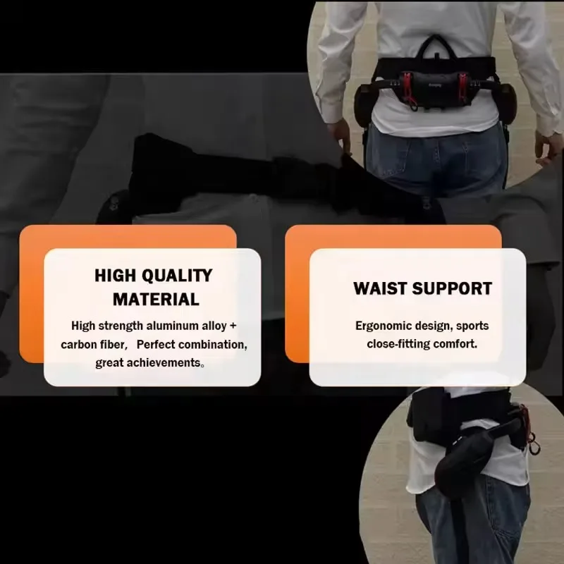 เครื่องช่วยเดินไฟฟ้า AI แบบโครงสร้างภายนอก ช่วยในการเดิน ปีนป่าย ฝึกความแข็งแรงของข้อเข่า สำหรับผู้สูงอายุ