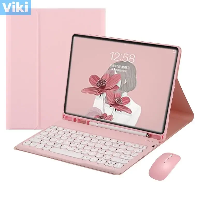 

Wireless Keyboard Cover for Samsung Galaxy Tab S7 Fe Case 12.4 Inch Keyboard Case for Samsung Tab S7 Plus Case 12.4''