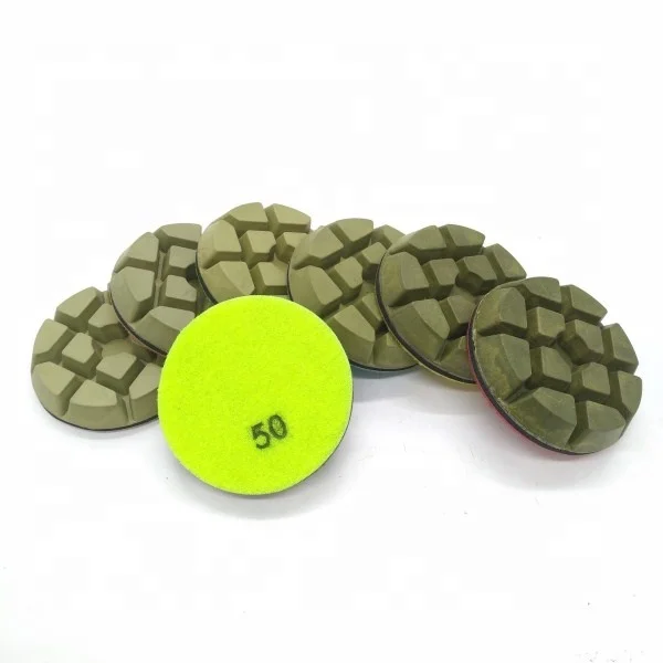 3inch Resin bond concrete floor polishing pads