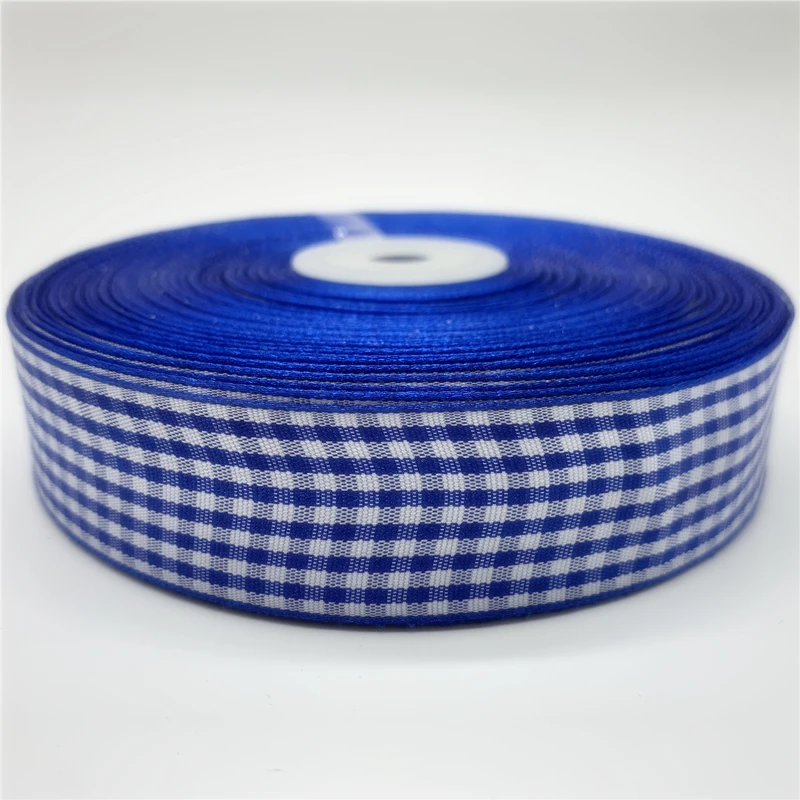 5 ياردة/مجموعة 10/15/20/25 مللي متر الأحمر منقوشة الشريط شبكة شريط مطبوع للمنزل الزفاف عيد الميلاد الديكور DIY بها بنفسك تغليف الهدايا #2