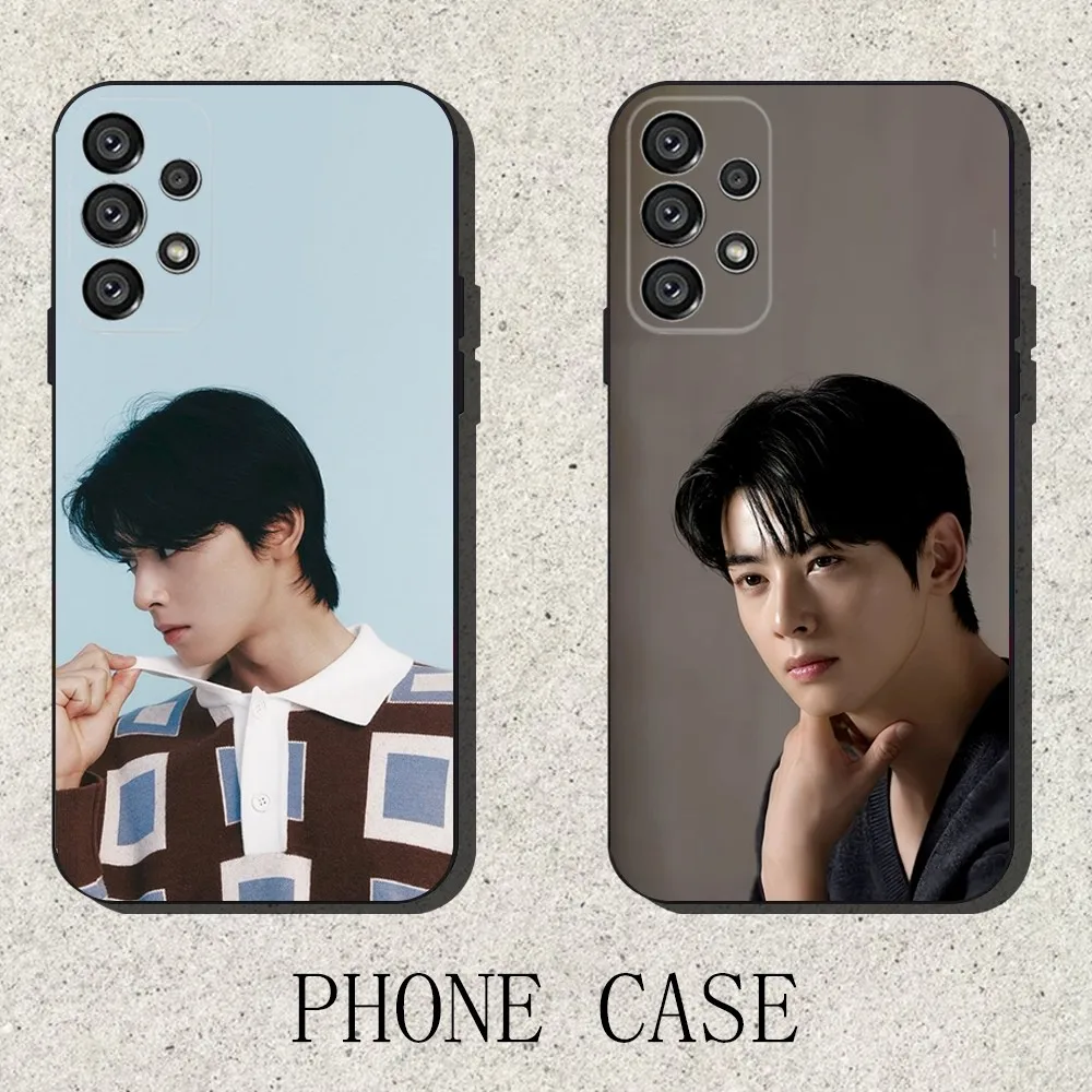

Singer Cha E-Eun Woo Phone Case For Samsung S25,S24,S21,S22,S23,S30,Ultra,S20,Plus,Fe,Lite,Note,10,9,5G Black Cover