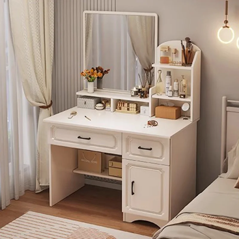 Big Size Save Space Dressing Table Wooden Designer Storage Drawers Vanity Table Professional Mesa De Maquillaje Salon Furniture