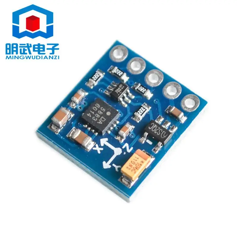 GY-271 QMC5883L Electronic Compass Compass Module Three-axis Magnetic Field Sensor