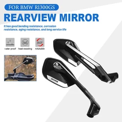 Motorcycle Side Rearview Mirror For BMW R1300GS 2024 R1200 1250 GS ADV F900R G310GS S1000XR Aluminum Adjustable Rear View Mirror