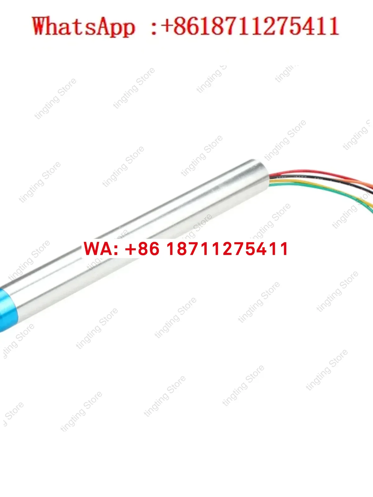 Fuel tank truck anti-overflow probe sensor probe oil spill anti-static grounding bolt assembly oil level detector rod