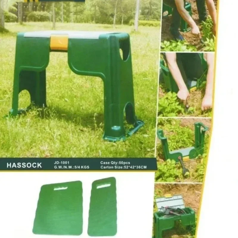 garden kneeler professional gardening stool kneeler 200kg load-bearing knee pads for work portable outdoors gardening accessory