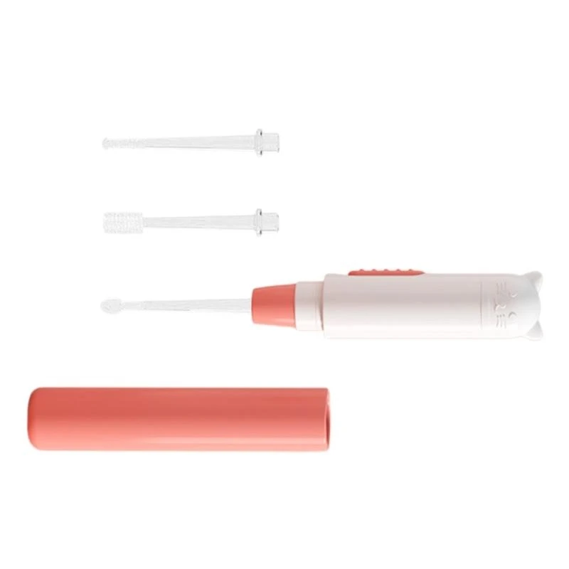 Ferramenta remoção cera ouvido J15U com luz LED e cabeça substituição escavador cera ouvido para bebê