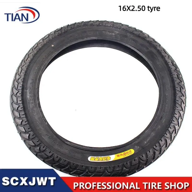 NEW CST 16X2.50 64-305 Inner and outer tires Suitable for electric bicycle bicycle convertible tricycle replacement tires