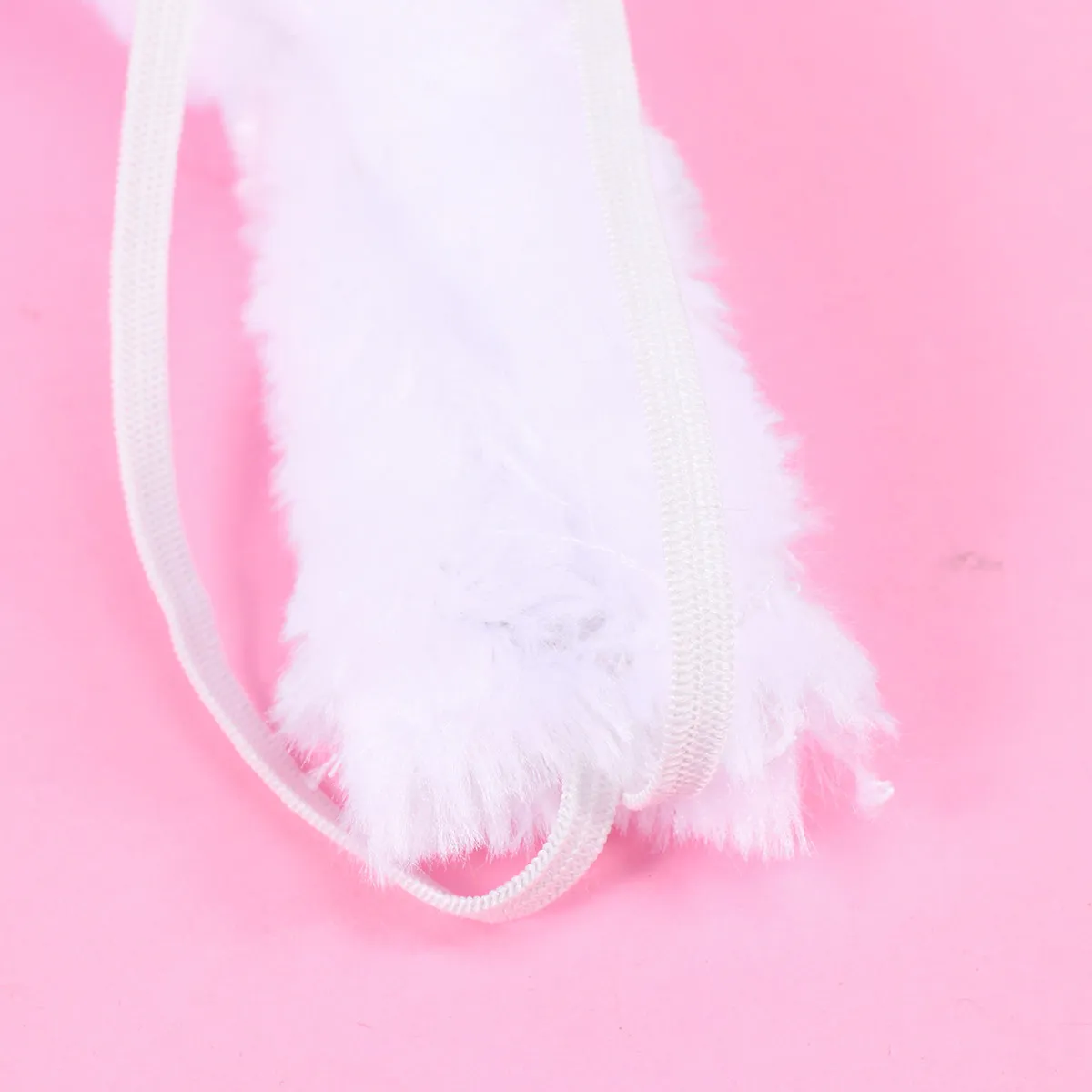 

Косплей-хвост животного для вечеринок, выступлений, ролевых игр, праздничных мероприятий, забавный аксессуар для взрослых, белый