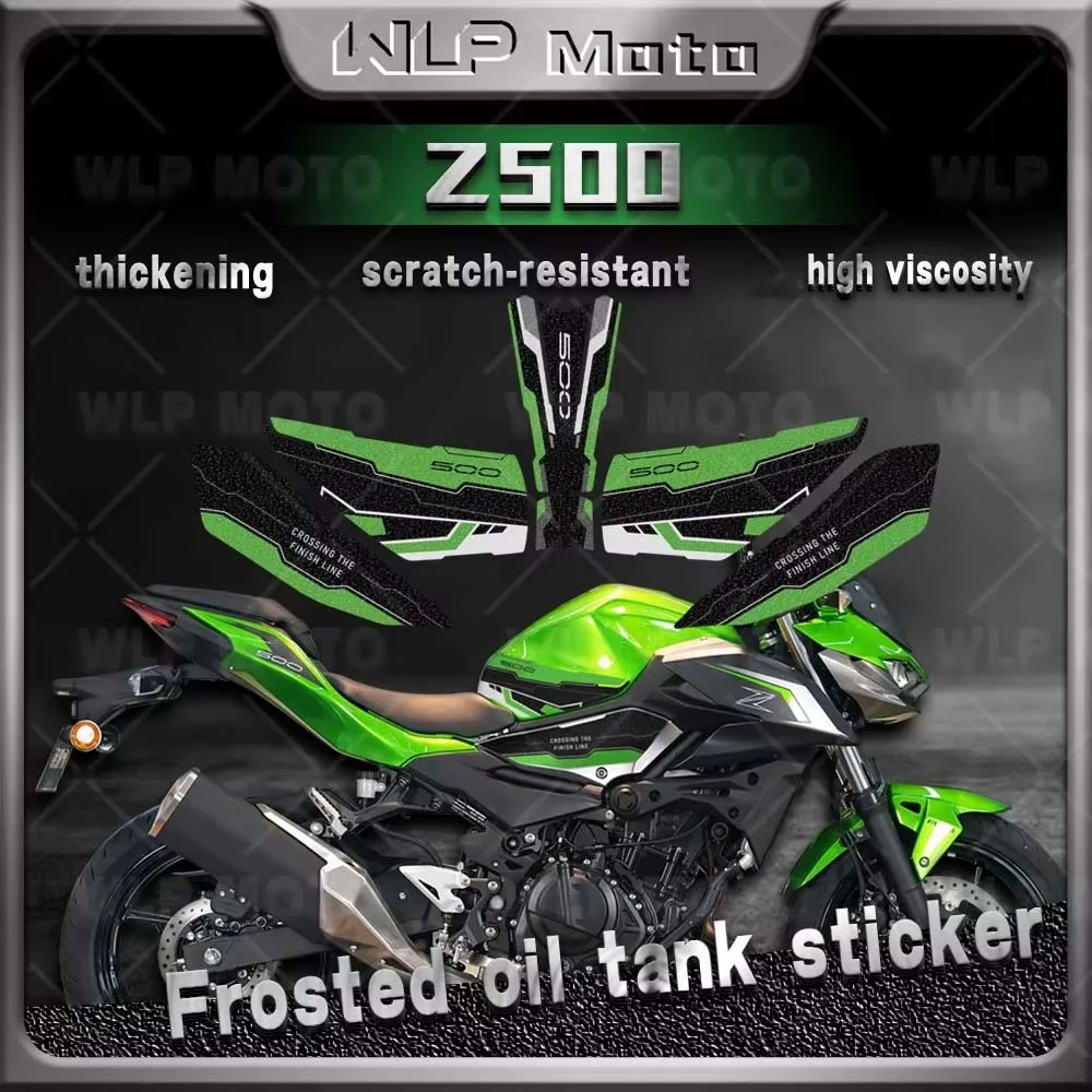 

For Z 500 SE ABS z 500 se abs z500 2024 Thick Frosted Motorcycle Body Fuel Tank Pad Protector Stickers Anti slip Decal