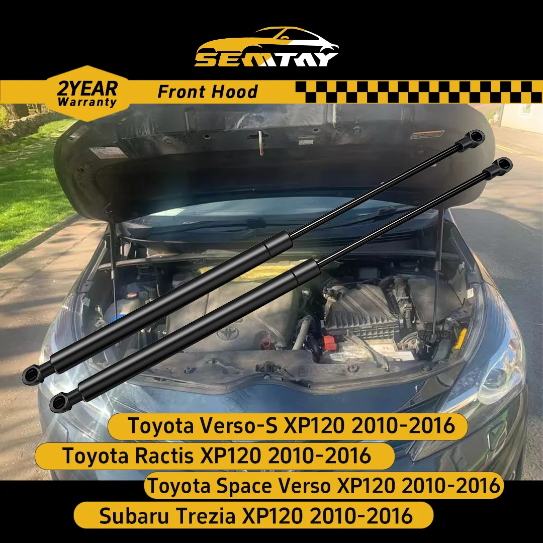 SEMTAY Hood Struts Bonnet Lift Support Spring Damper for Space Verso/Ractis/Verso-S XP120 2010-2016 Vehicle Accessory