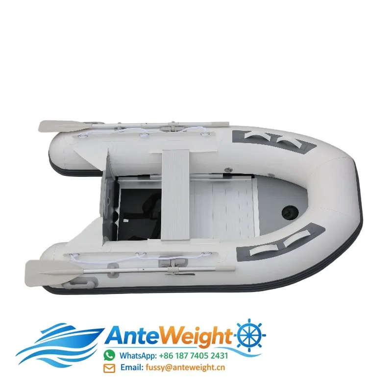 250cm Factory Price Inflatable Boat Inflatable Fishing Boat Inflatable Aluminum Floor Rubber Boat